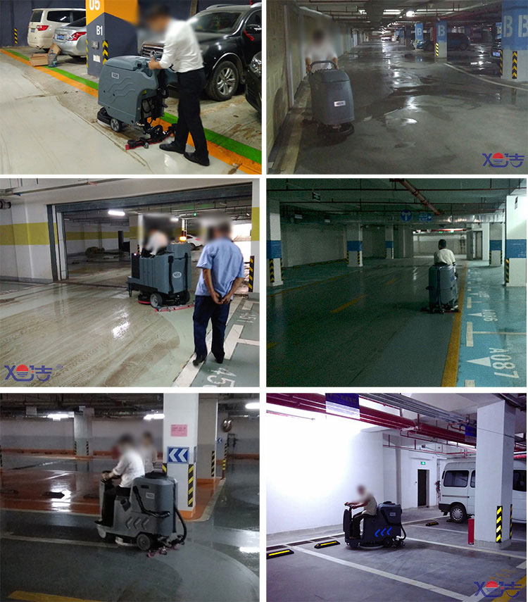 醫院停車場保潔，醫院洗地機